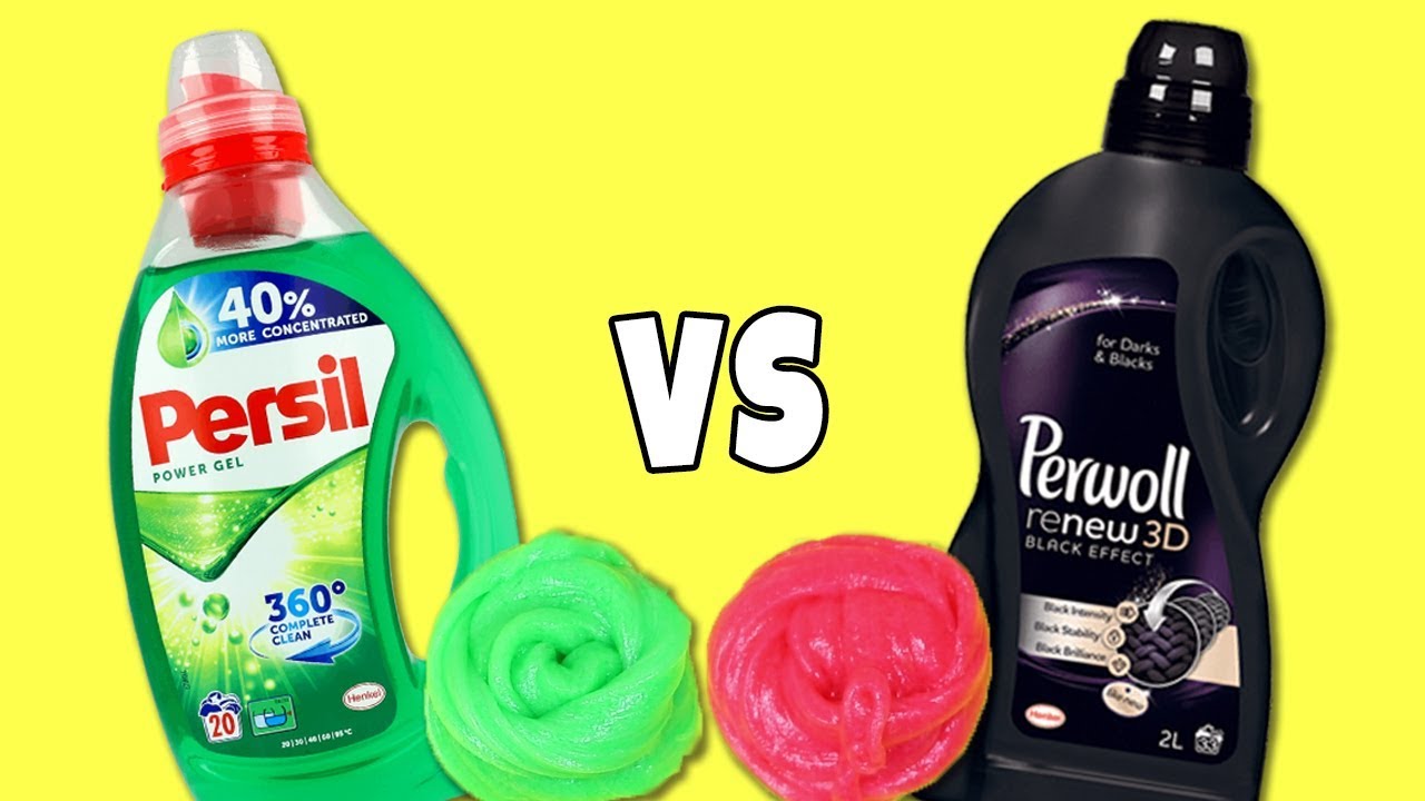 PERSIL VS. PERWOLL - KT&Oacute;RY LEPSZY JAKO AKTYWATOR DO SLIME?