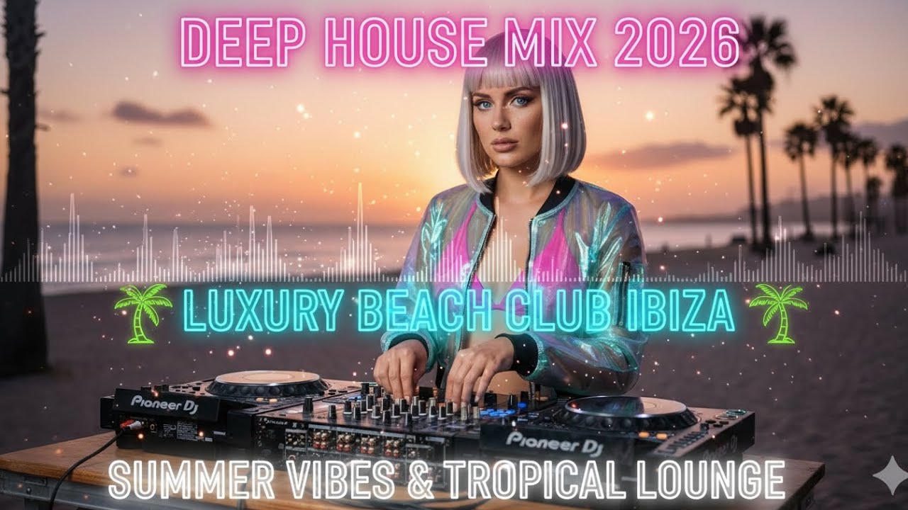 Deep House Mix 2026 🌴 Luxury Beach Club Ibiza - Best Summer Vibes & Tropical Lounge