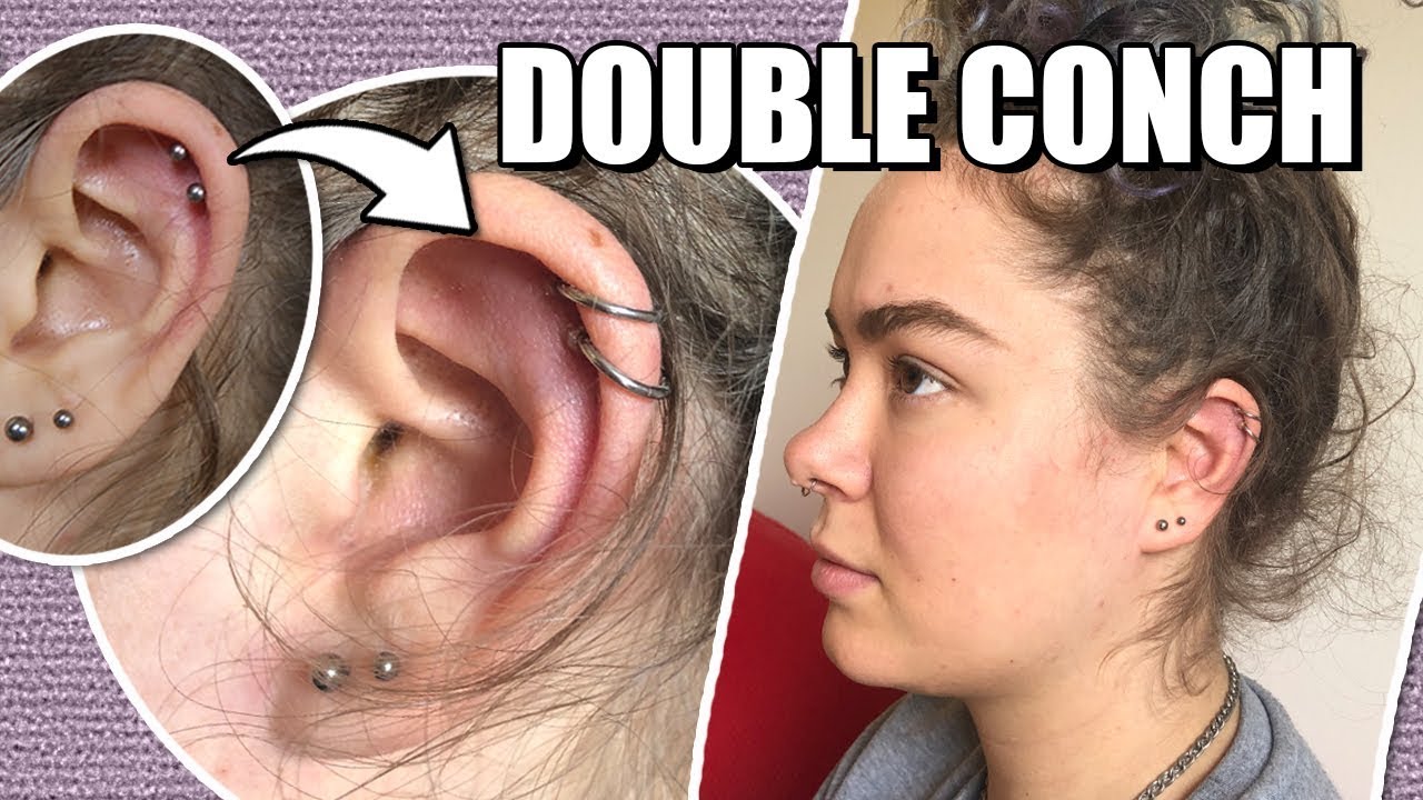 Double Conch Piercing Wechseln - DAS hätte ich nicht tun sollen!