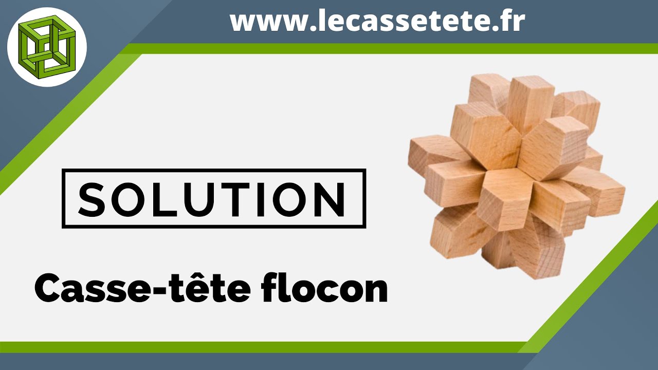 Solution Casse-T&ecirc;te Flocon
