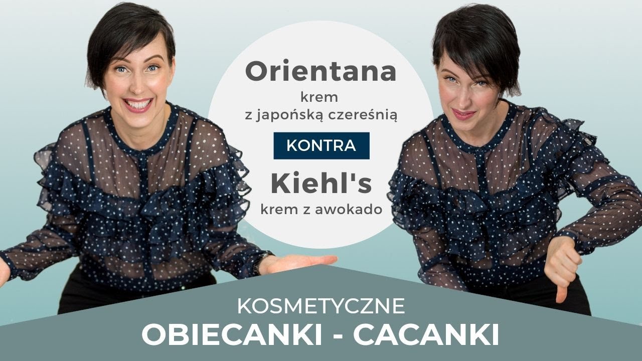 Kosmetyczne Obiecanki-Cacanki: Kiehl's z awokado KONTRA Orientana z japońską czereśnią!