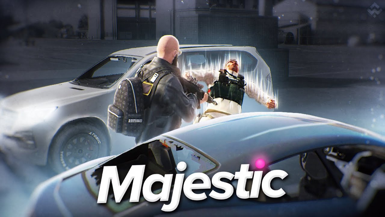 КОП С ХЭВИКОМ КАЗНИЛ УГОЛОВНИКОВ в GTA RP / MAJESTIC RP
