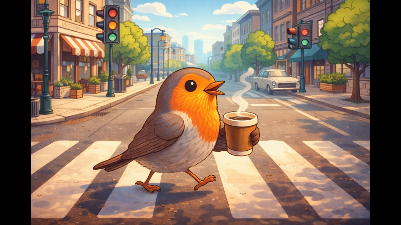 A Quiet Morning Walk | Cozy Country & Folk Music ☕🐦