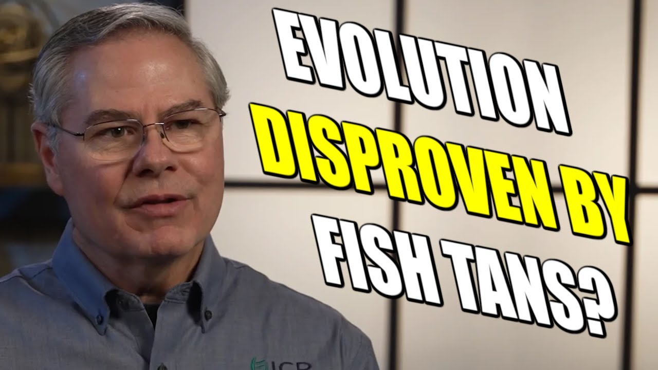 Evolution Disproven by Fish Tans (@CreationMyths Mirror)