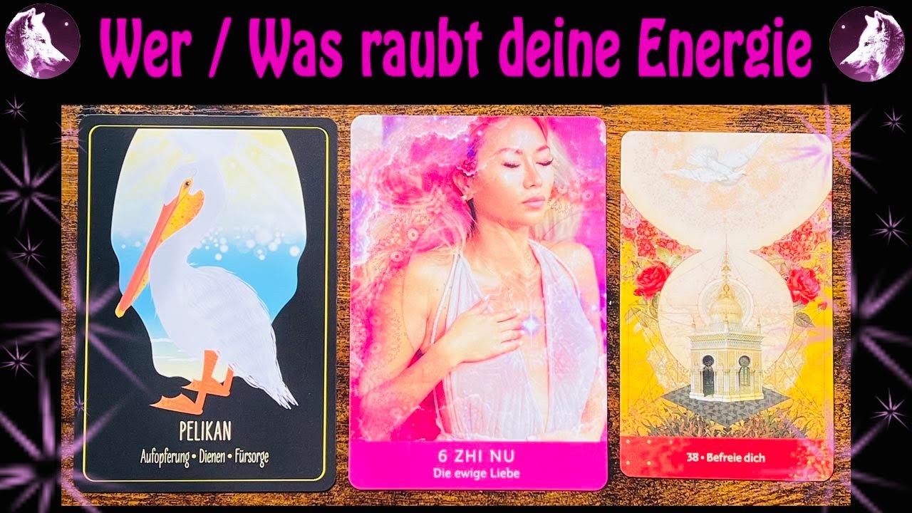 🤍🐺💥WER / WAS raubt deine Energie💥+ Unboxing 🎁🤍🐺Auswahlorakel ☆ Tarot☆zeitlos🍀 VERLOSUNG 🍀