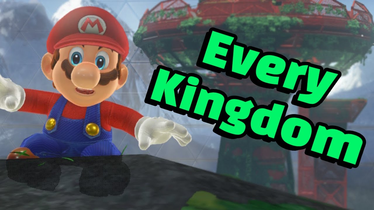 One Trickjump in EVERY Kingdom (Super Mario Odyssey)