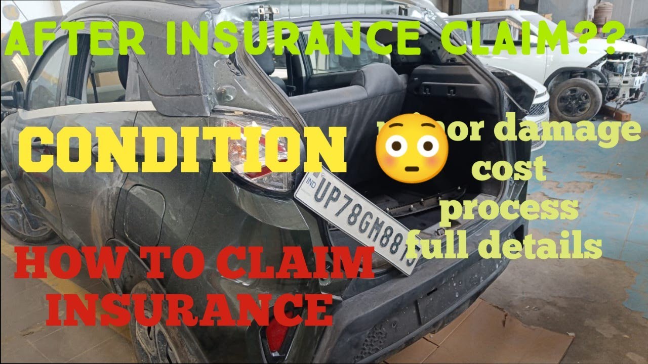 Insurance claim kese kare||Zero dep insurance claim of NEXON |cost, process,service👍The Beast Nexon