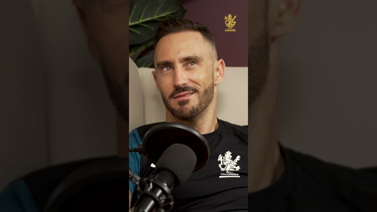 Captain Faf du Plessis on AB de Villiers | RCB Podcast