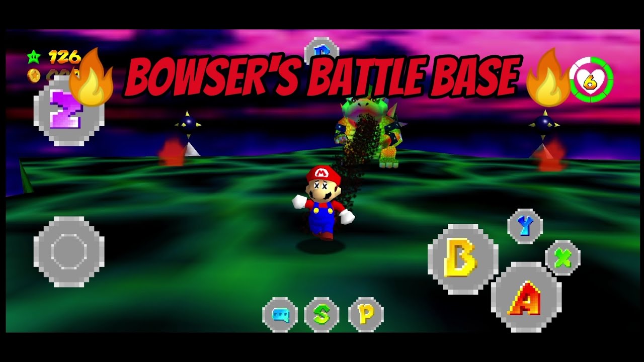 SM64Ex-Coop Odyssey Moveset | The Green Stars / BOWSER'S BATTLE BASE