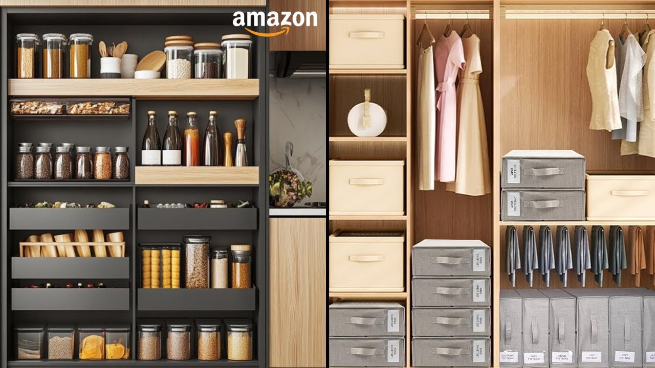 25 Amazon Home & Kitchen Organization Finds Perfect For Maximizing Space In Small Homes(With Prices)