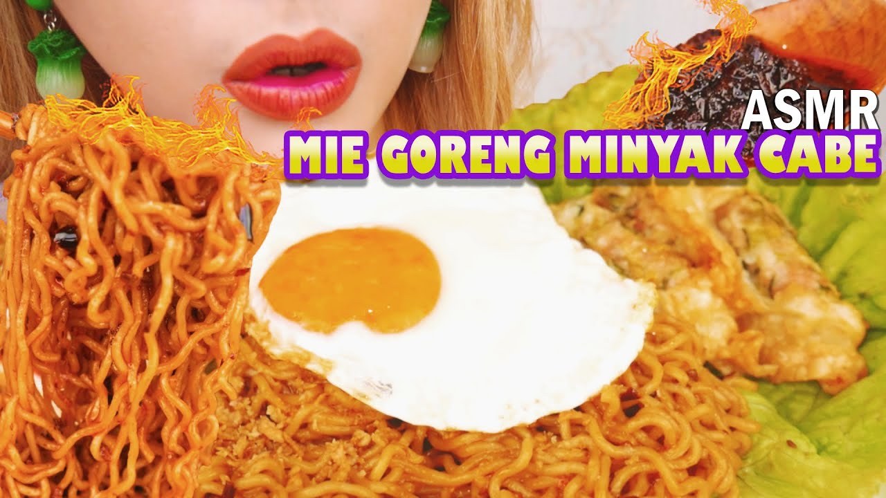 RAME DI TIKTOK⁉️ ASMR MIE GORENG CAMPUR MINYAK CABE, TERNYATA ENYAK AMPE BEGAH😫 | ASMR Indonesia