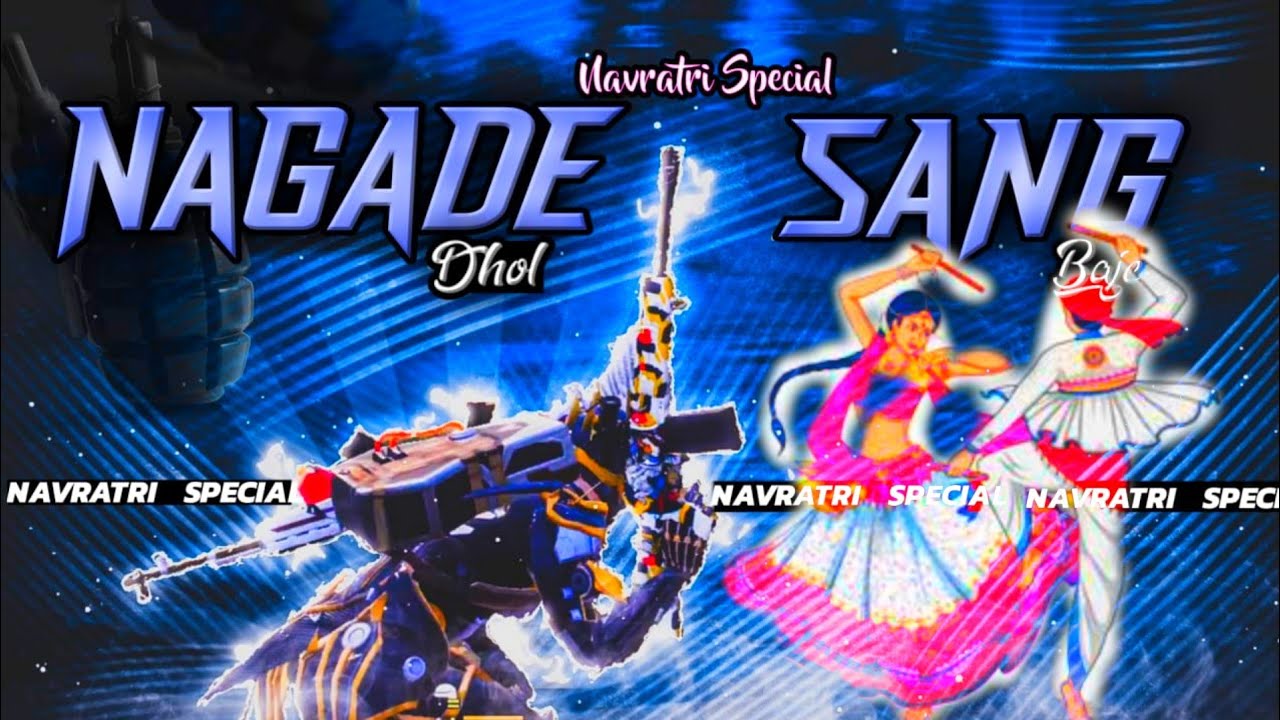 NAVRATRI SPECIAL💃-Nagada Sang Dhol - Beat Sync Montage || Hindi Song Bgmi Montage || KilleR YT