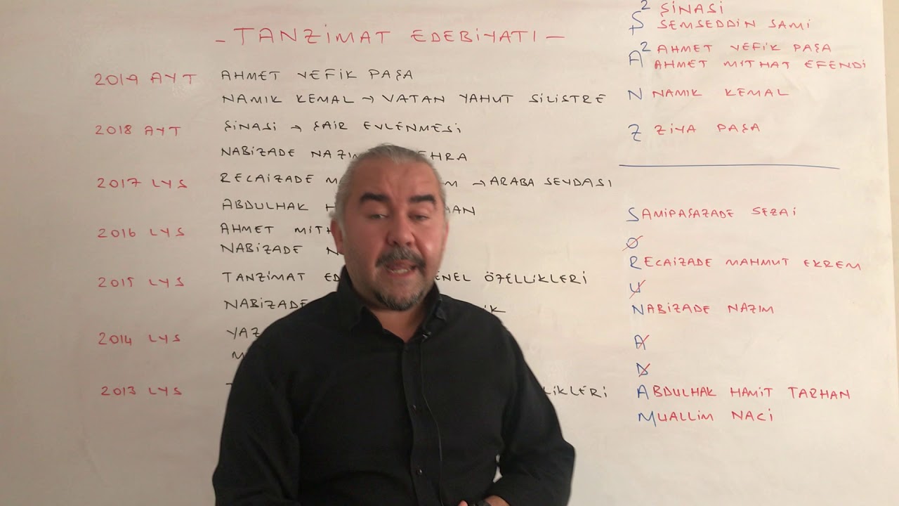 Tanzimat Edebiyatına Giriş