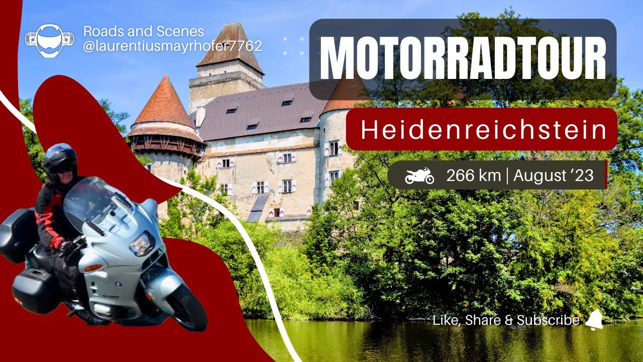 Heidenreichstein Motorradtour - Licht und Schatten im Sommer 2023
