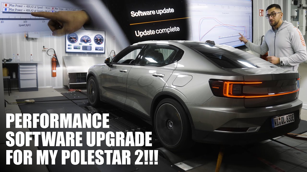 My Polestar 2 Gets Performance Software Upgrade & Dyno!
