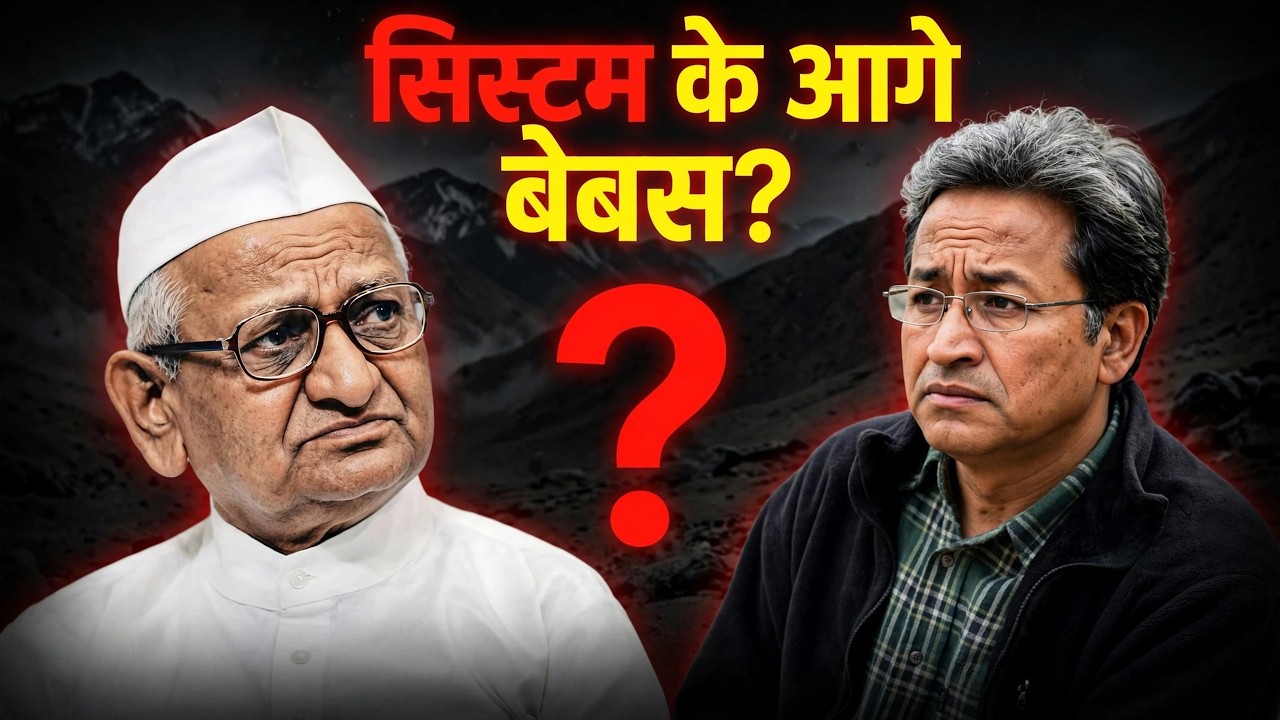 Anna Hazare 2011 vs Sonam Wangchuk 2024 Hunger Strike | #Banarasibakait
