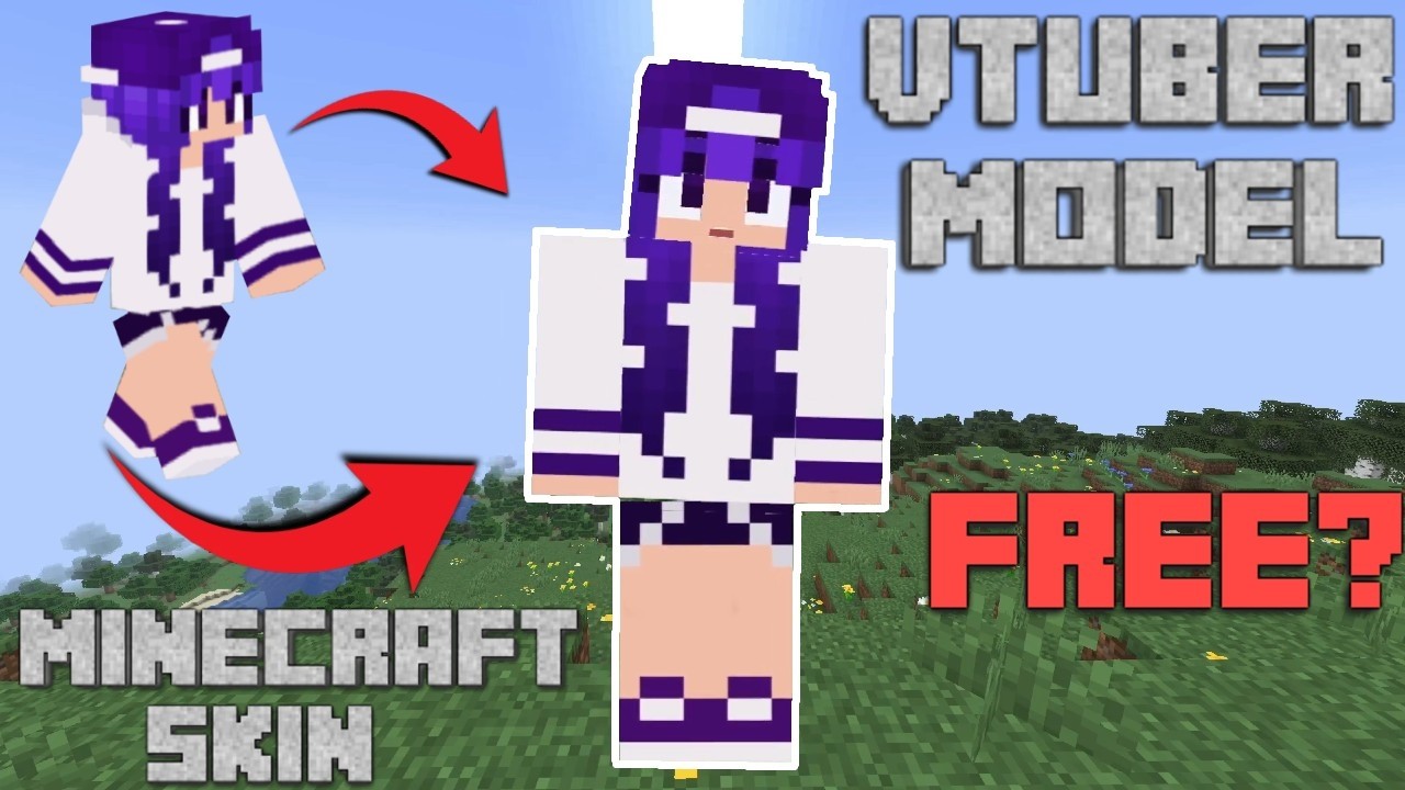 How to Use the FREE Minecraft VTuber Model by @HeyItsAnjello  (Tutorial)