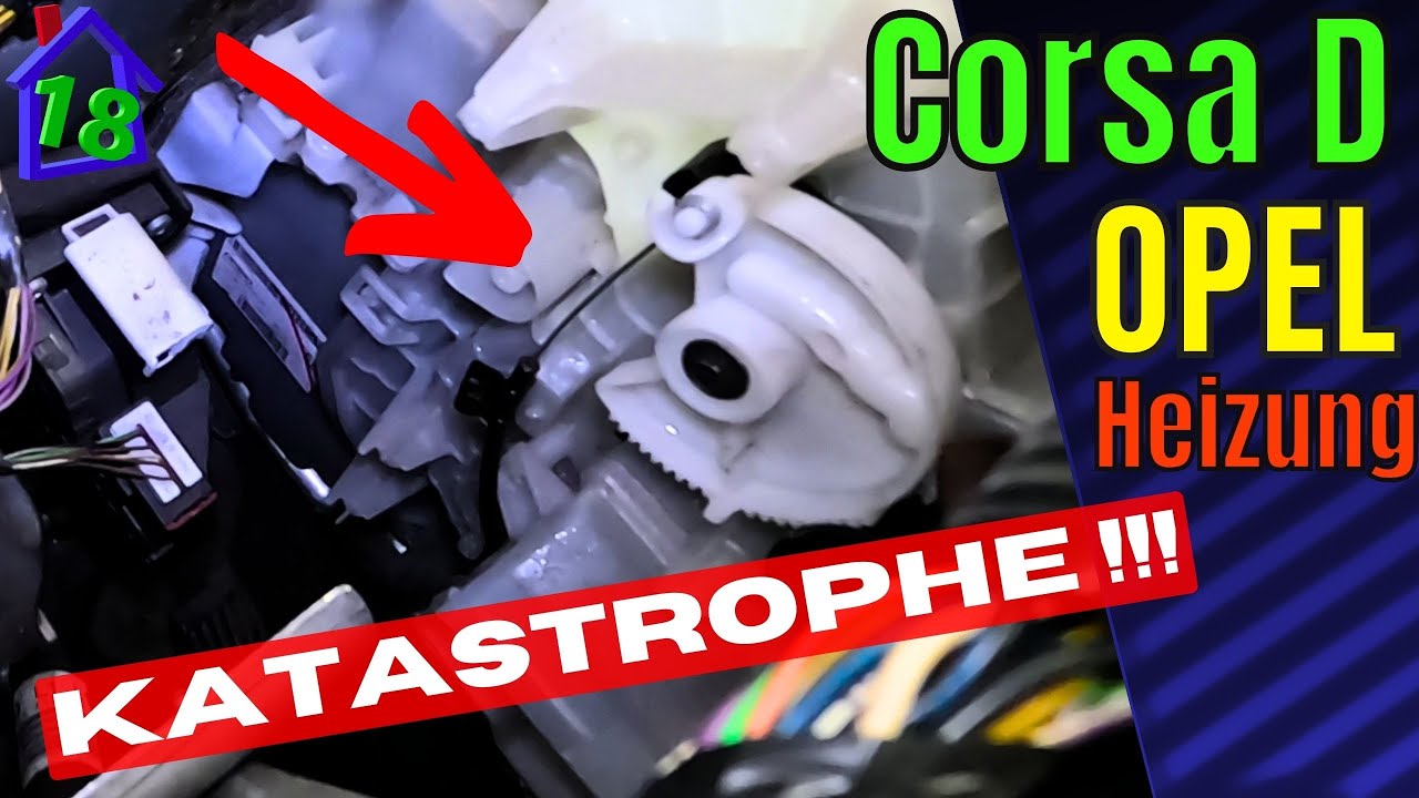 Opel Corsa #12 Heizung und Pollenfilter-Heizungsgebläse Widerstand tauschen dann die Vollkatastrophe
