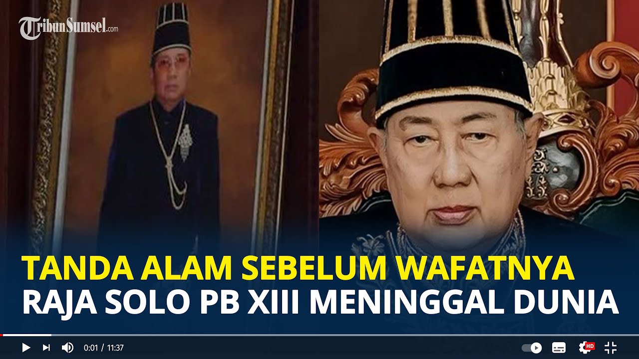 GUSTI Neno Ungkap Tanda Alam Sebelum Wafatnya Sinuhun Pakubuwono XIII,Pohon Tumbang saat Hujan Deras