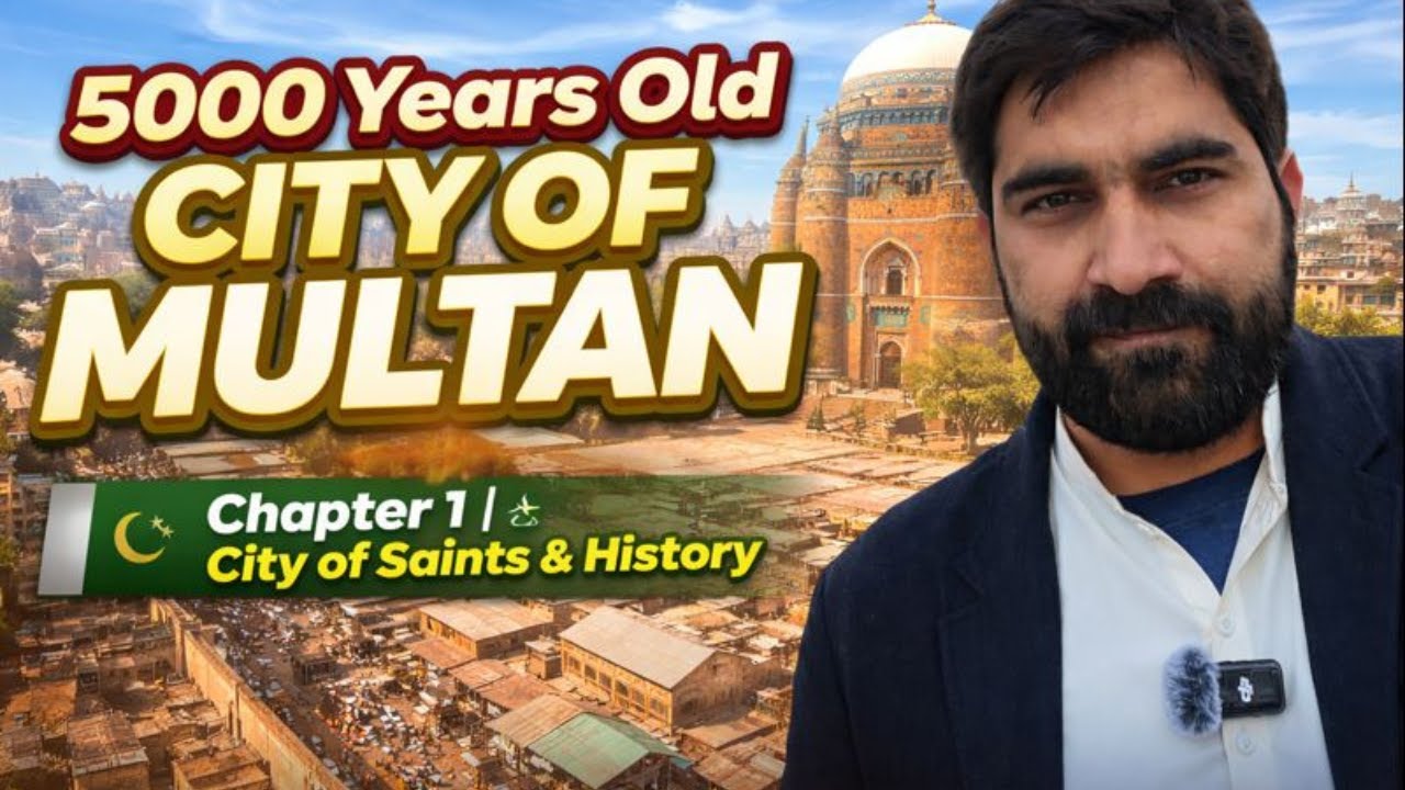 5000 Years Old CITY OF MULTAN Chapter 1 | City of Saints& History | Pakistan Tour