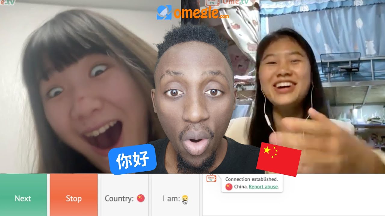 Black man shocking Chinese & Korean by Speaking in Foreign Language on OMEGLE  #shocking