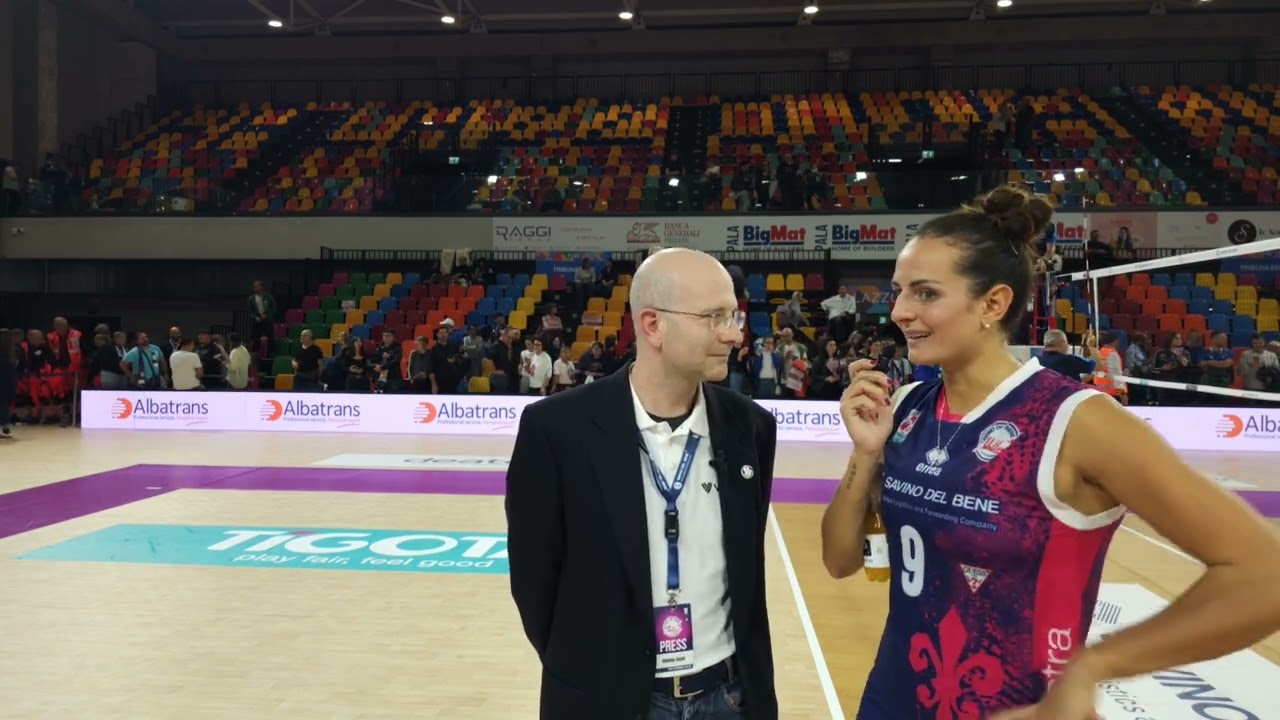 Caterina Bosetti dopo Savino-Milano 3-0