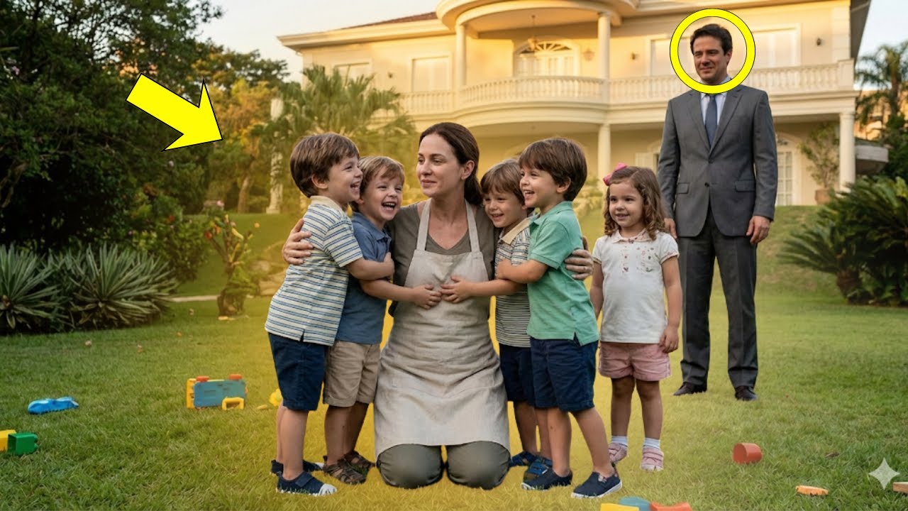 ELE NÃO ENTENDIA O PORQUE DOS FILHOS ADORAREM A FAXINEIRA... ATÉ OUVIR SUAS PALAVRAS!