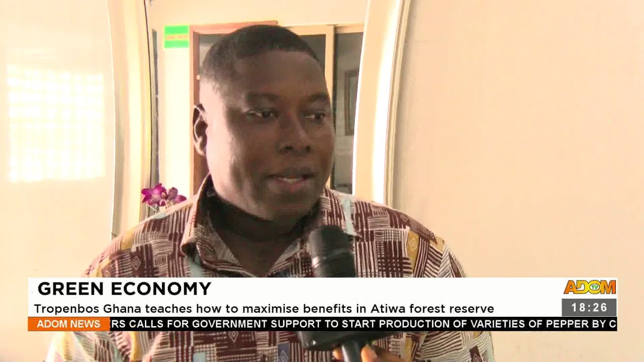 Green Economy: Tropenbos Ghana teaches how to maximize benefits in Atiwa forest reserve (8-9-22)