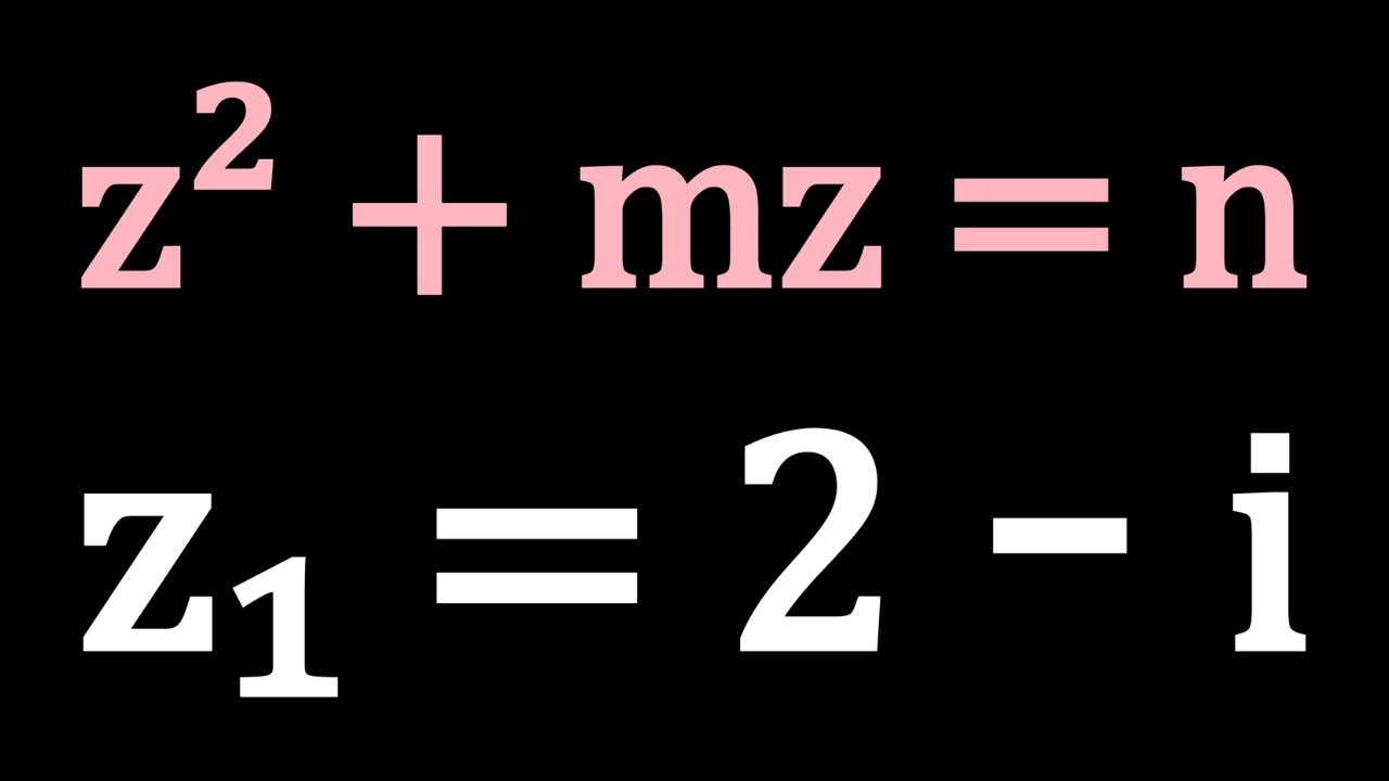 A Quadratic Equation With A Known Root | Problem 526