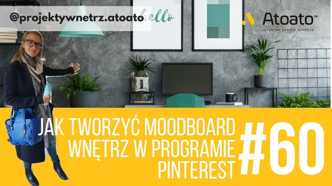 Jak tworzyć moodboard wnętrz w programie Pinterest.