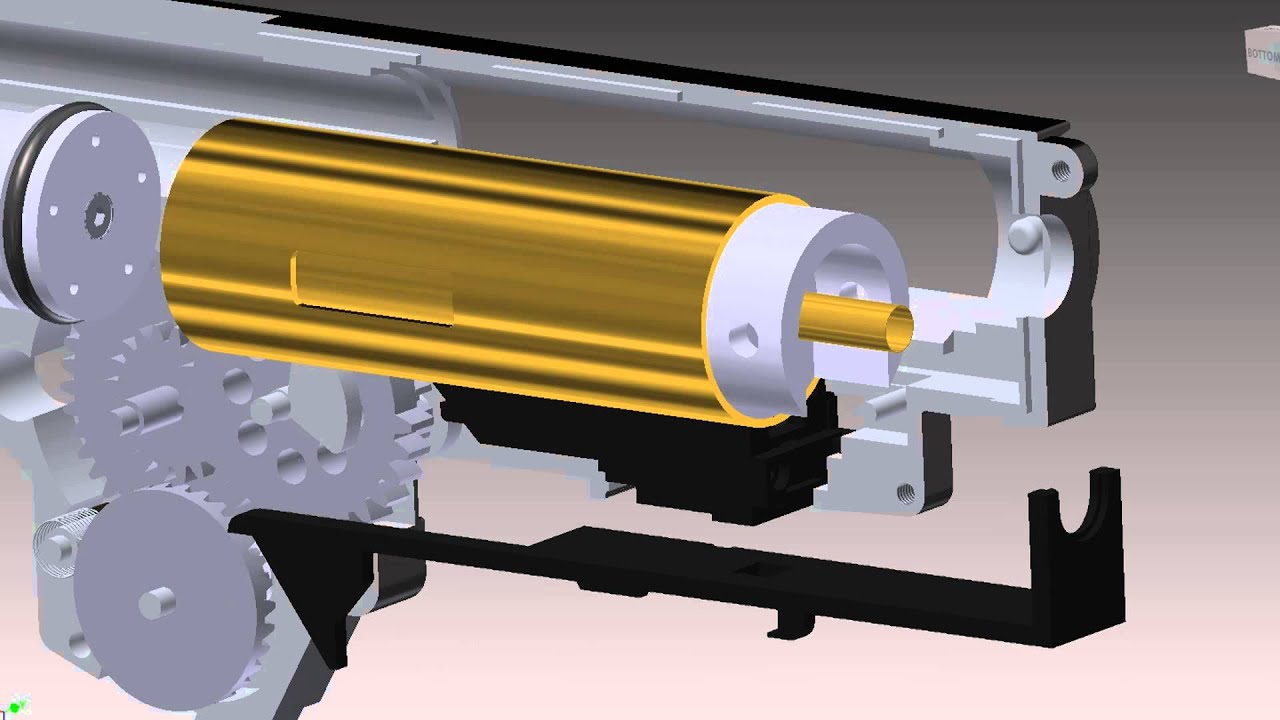 Airsoft gearbox: AUG A3