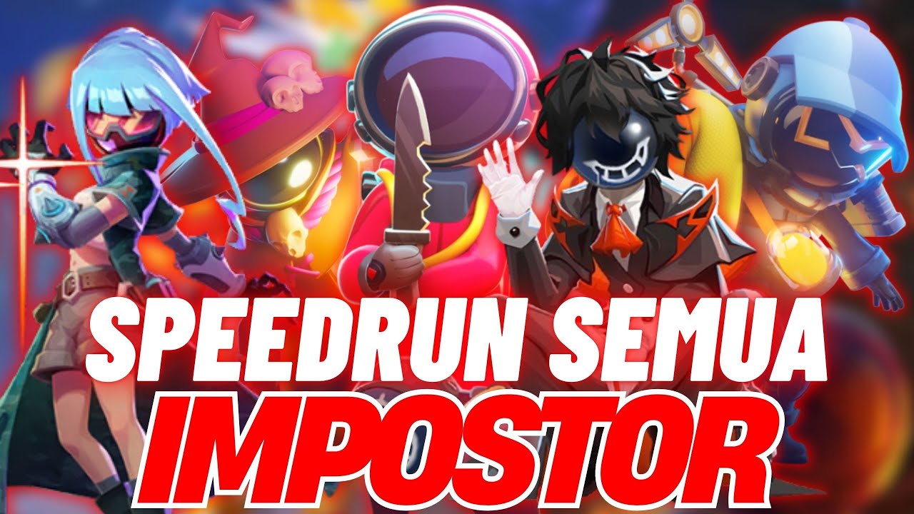 SPEEDRUN SEMUA IMPOSTOR‼ ADAKAH ROLE FAVORITMU DISINI❓😋