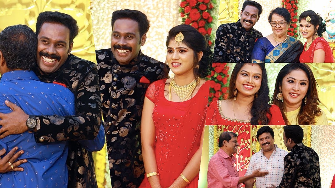 Senthil Krishna Wedding Reception Video | Senthil Krishna Marriage Reception