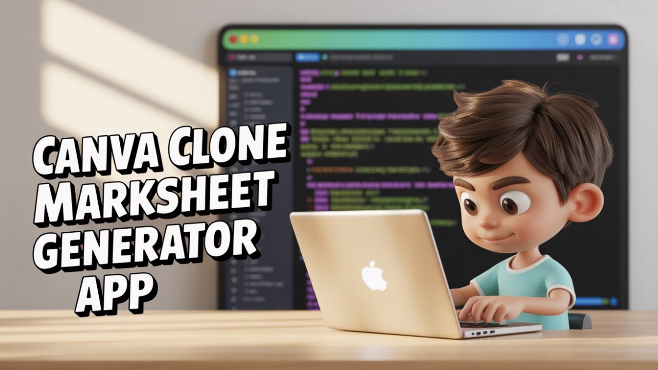 Build a Canva Clone School & College Marksheet Generator Web App in Browser Using HTML CSS & JS