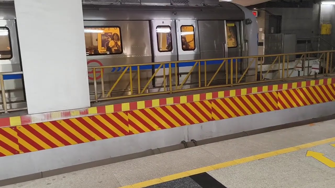 Barakhamba Metro Station at the heart of Delhi