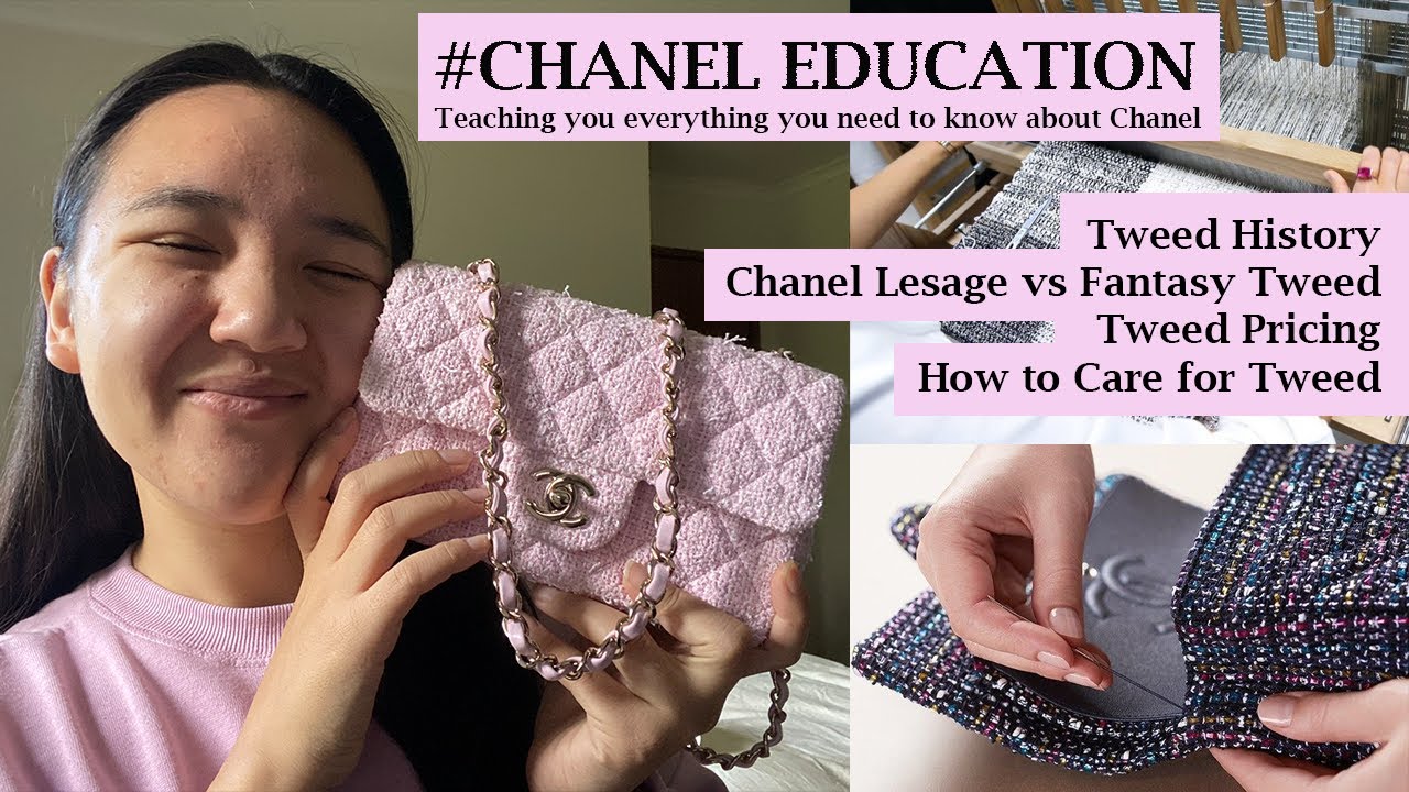 #ChanelEducation: Твид! Износ, история, лесаж против фантазии + РОЗОВАЯ МИНИ-СУМКА 21S!