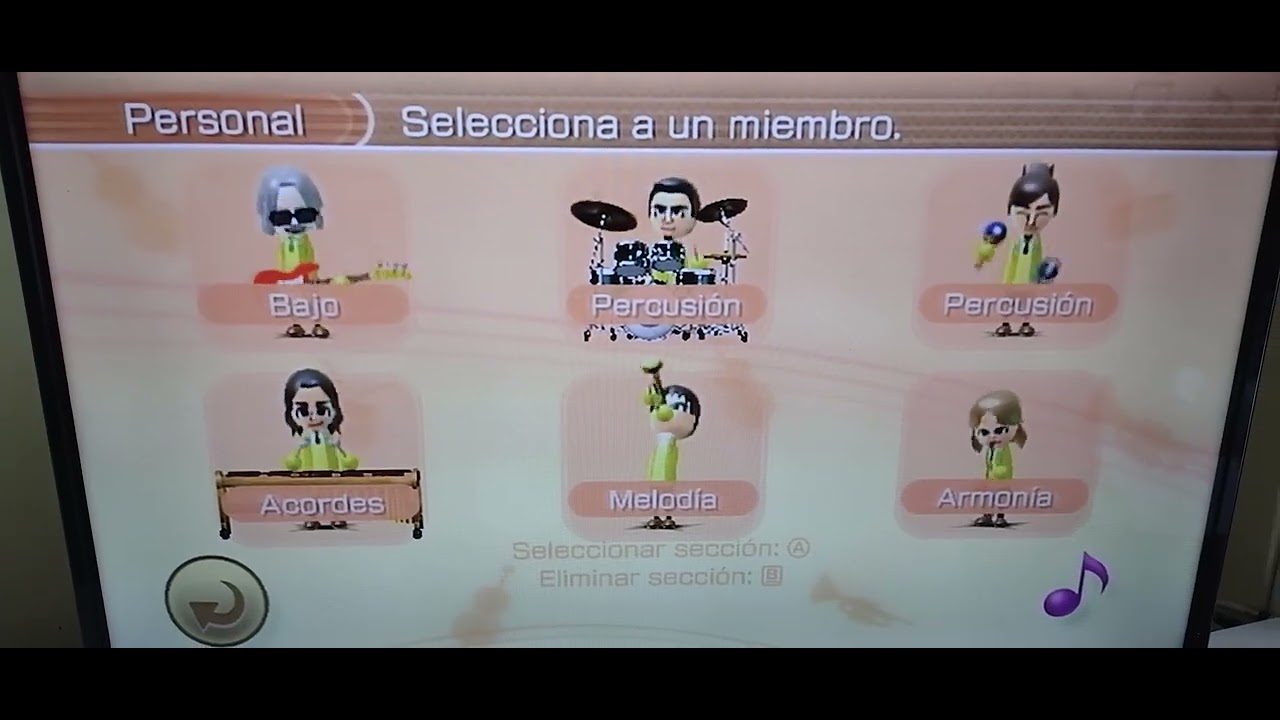 Wii Music Carmen Estilo Latinoamericano