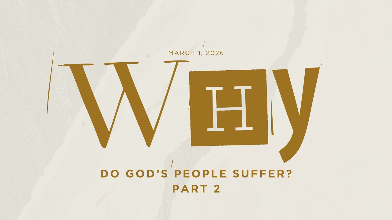 AEBC Toronto | 01 March 2026 | Why Do God's People Suffer? Part 2 | Rev. Krikor Garabedian