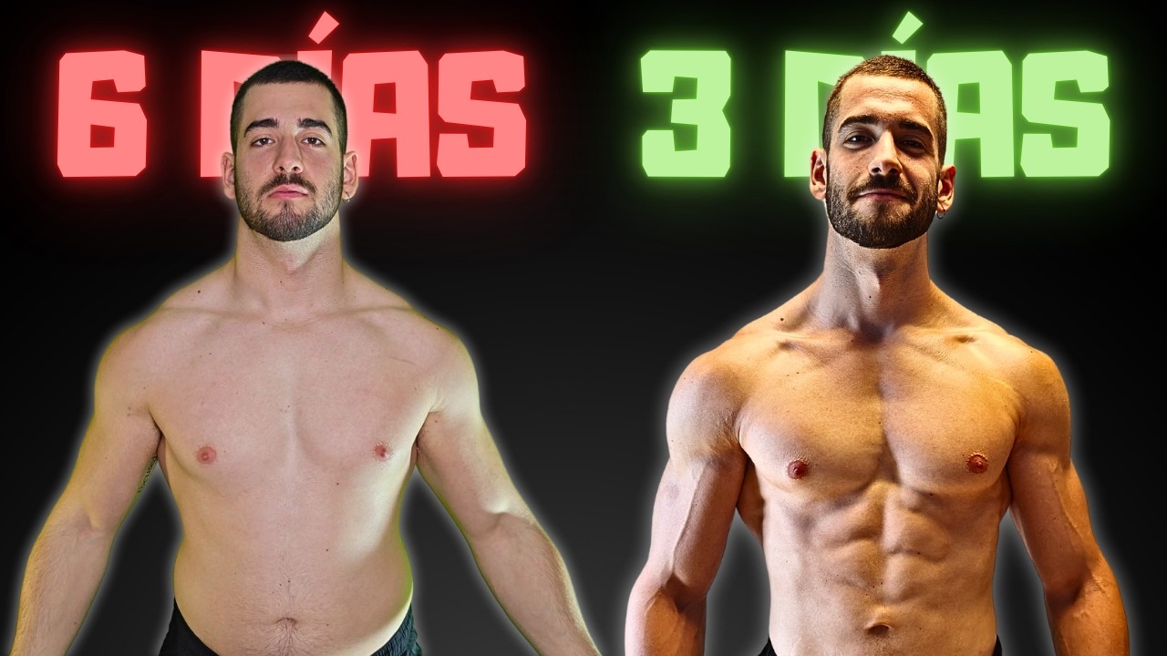 Si vas MÁS de 4 DÍAS al GYM estás PERDIENDO el TIEMPO