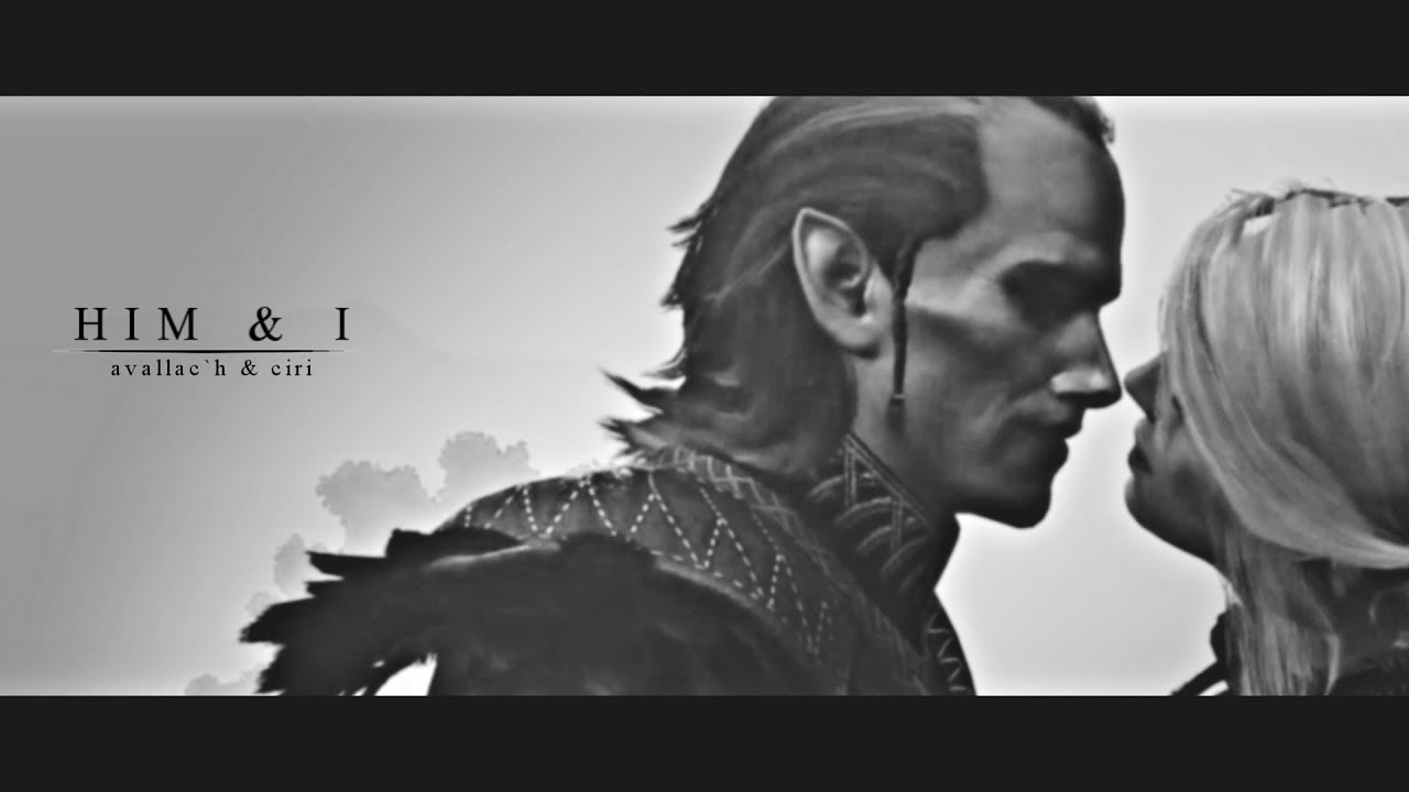 【the witcher 3】 avallac`h х ciri ||  him & i.