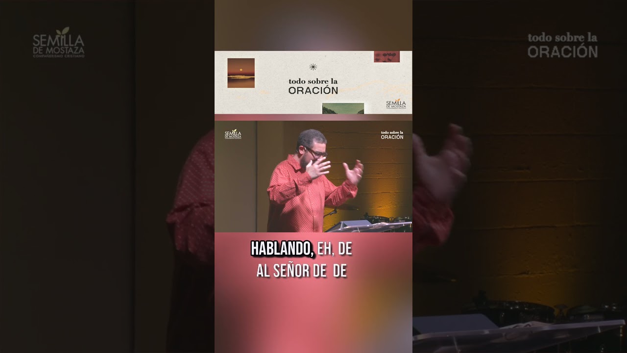 Un Modelo de Oraci&oacute;n