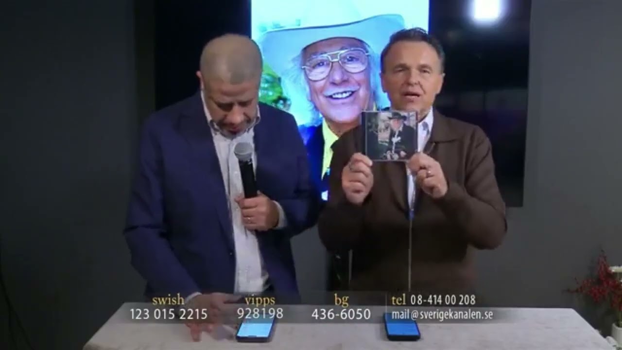 Tack käre Jesus, du har frälst mig Nenne Lindberg med team Sverigekanalen 26 januari 2026