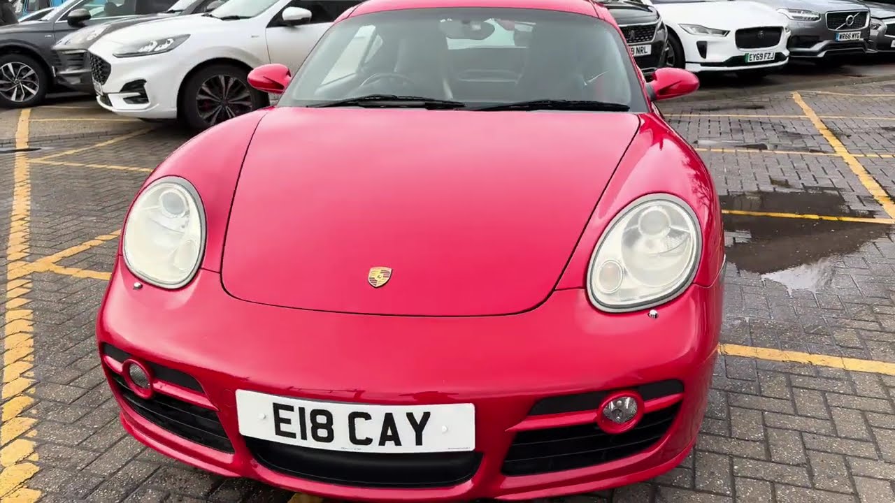Porsche - Cayman - Red - E18CAY - 2007