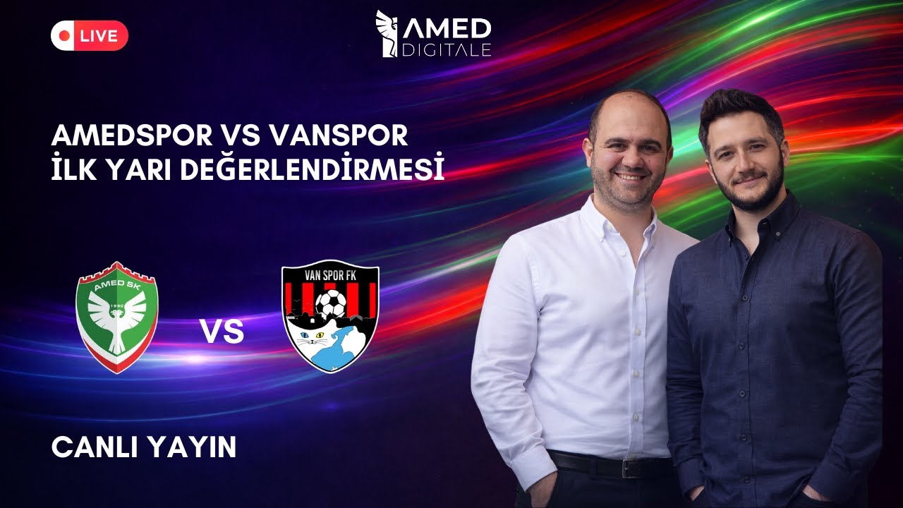 AMEDSPOR - VANSPOR İLK YARI DEĞERLENDİRMESİ #amed #amedspor