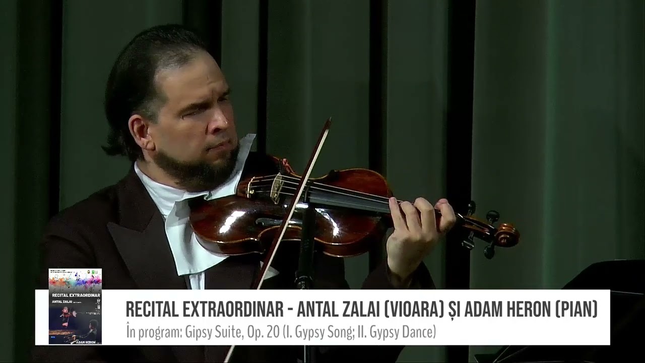 ANTAL ZALAI ȘI ADAM HERON - RECITAL EXTRAORDINAR  - Bistrița februarie 2024