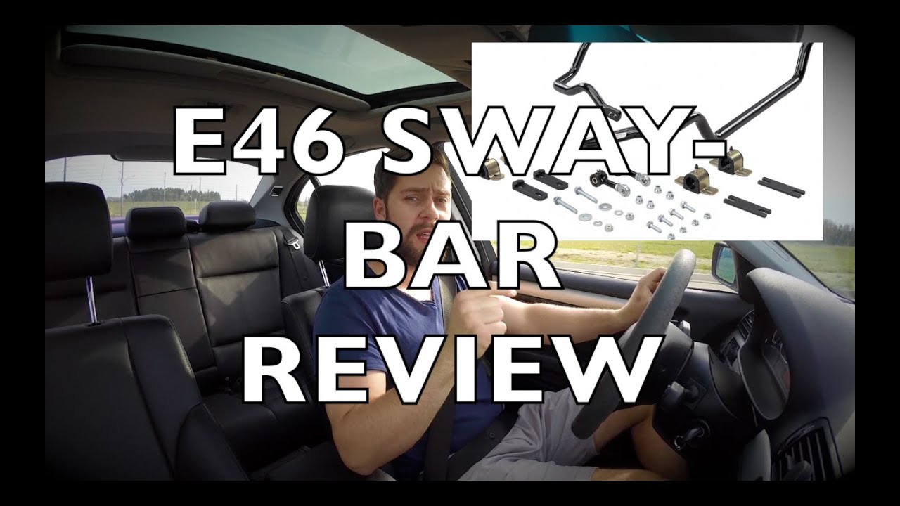 E46 BMW Hotchkis Sway Bars: On Track and Road Review