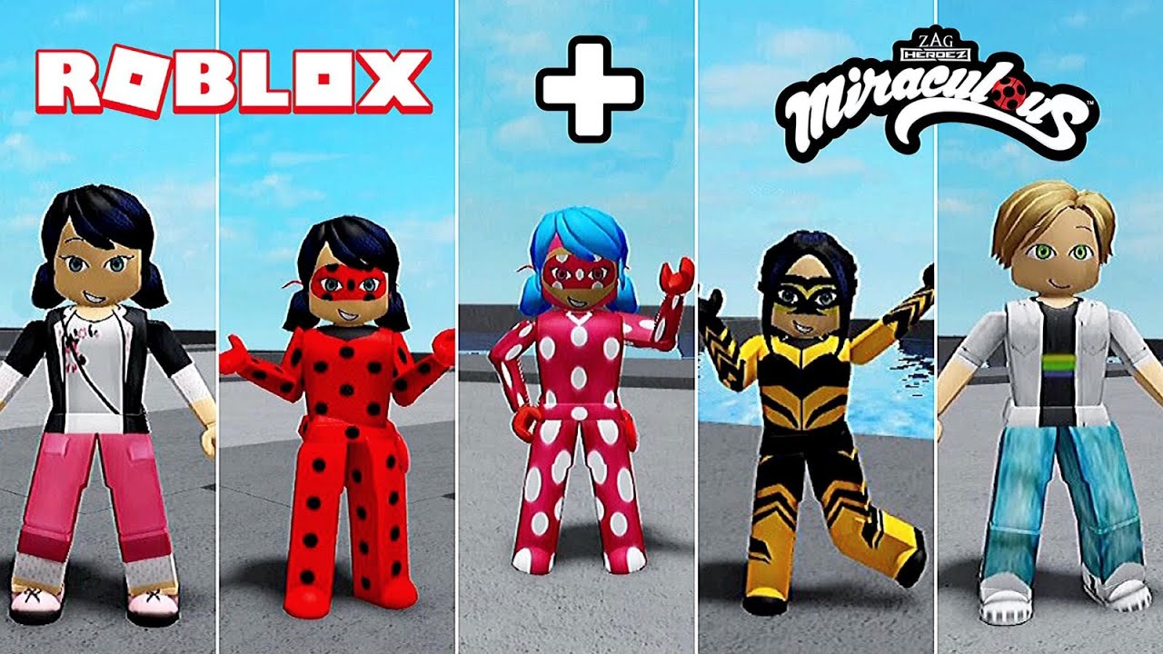 *BOMBA* JOGO DE MIRACULOUS COM MUITAS TRANSFORMAÇÕES NO ROBLOX!!!