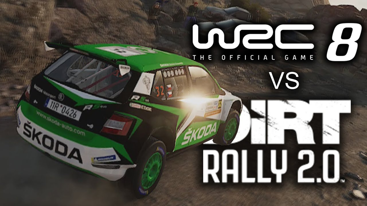 WRC 8 vs Dirt Rally 2.0 Comparison