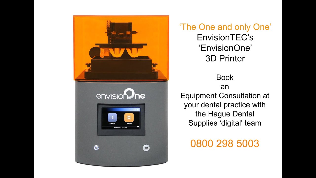 EnvisionTEC's Envision One 3D Printer for Dentistry - 'Immediate Dentures with Dr Dunlop'