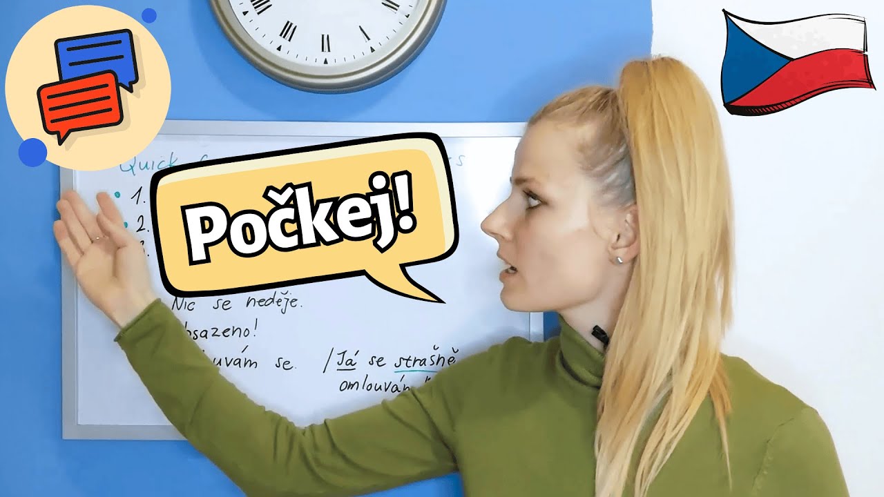 💬 Quick Communication Phrases (Czech Mini Dialogues)